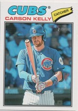 2026 Topps Heritage Carson Kelly SP BASE #326 Chicago Cubs