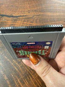 Mario's Tennis (Virtual Boy) &mdash; Cartridge Only &mdash; Tested & Working &mdash; Fast Ship