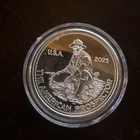1 oz Silver Round ~ 2025 Revived Engelhard The American Prospector