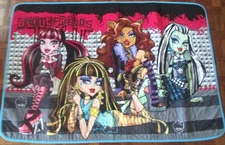 MonsterHigh/GhoulFriend Accent Rug / ~30" x ~46" w/ Non-Skid Nubs On Back.