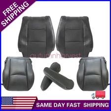 For 2003-2009 Lexus GX470 Front Both Side Seat Cover Armrest Cover Dark Gray