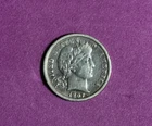 1907- Barber One Dime #P34305
