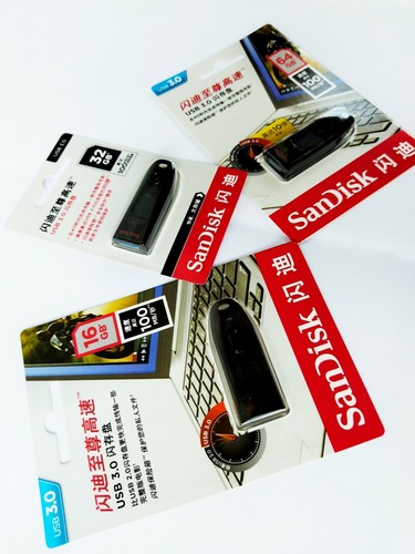 SanDisk Cruzer Glide USB 3.0 16GB Flash Drive Thumb Memo- (SDCZ48-016G-Z46) - Picture 2 of 3