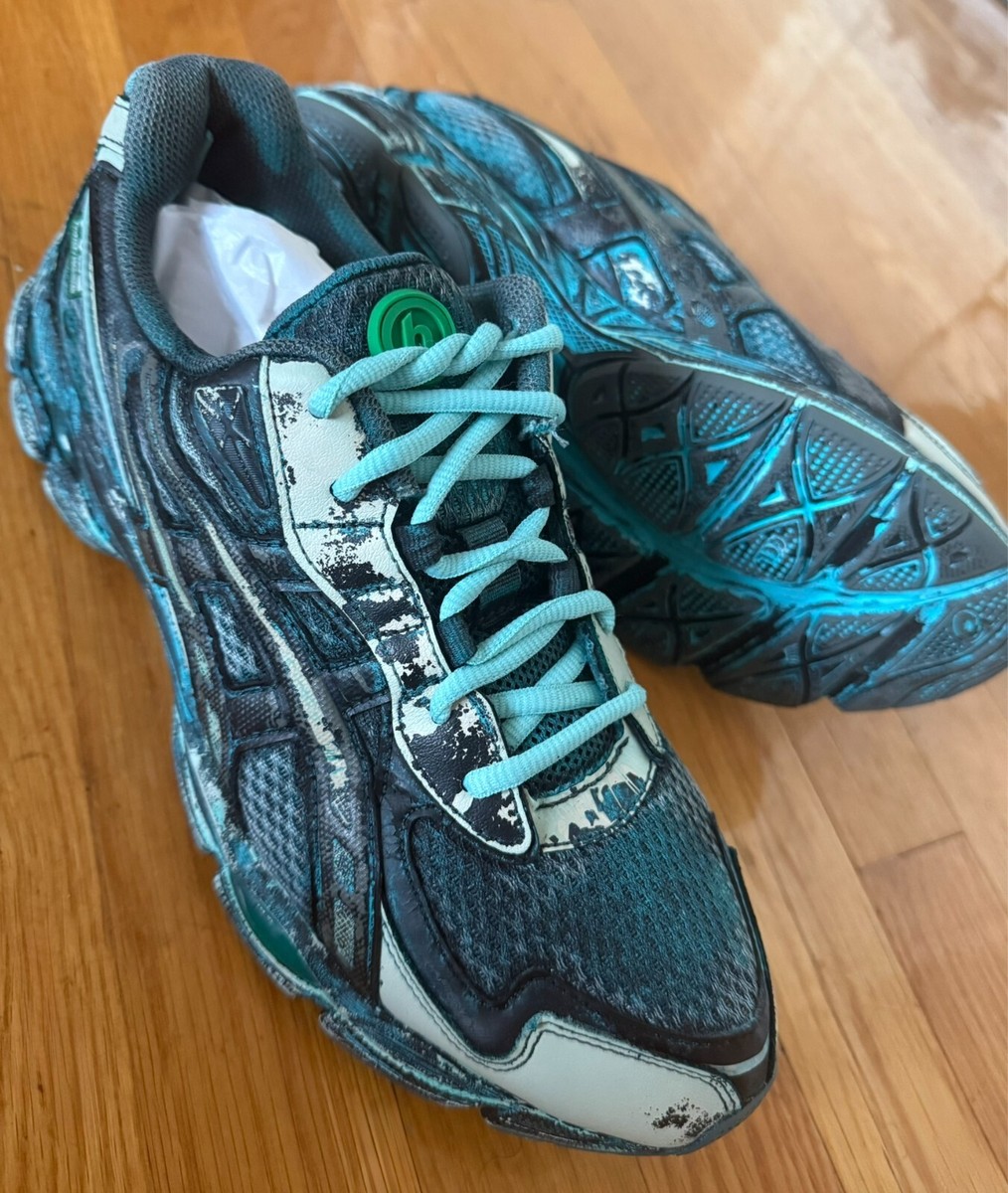 ASICS x Hidden NY ☆ GEL-NYC 2055 ‘Aqua Relic’ Size 10.5- ASICS Gel NYC 2055 x Hidden Aqua Relic New 25