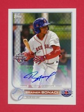  2022 Topps Pro Debut Brainer Bonaci Autographs #PD79