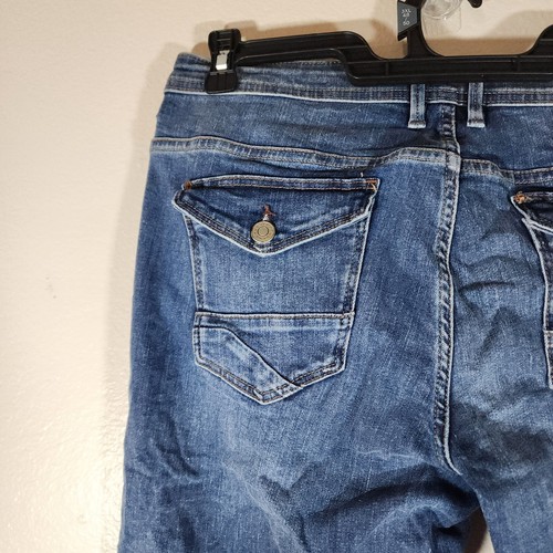 edc Straight Fit Denim Jeans Juniors Size W29 L34 - Picture 8 of 8