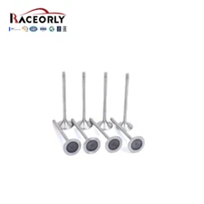 RACEORLY 8x Engine Exhaust Valve For BMW 318i 320i 520i X1 X3 2.0L 2004-2013 N46