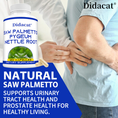 Saw Palmetto Extract Improve Sexual Function Improves Urine Flow 30-120 Capsule