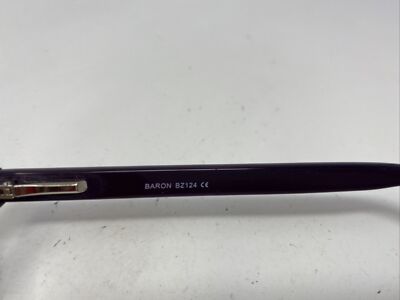 Baron Eyewear BZ124 BG 54-17-140 Burgundy Plastic Full Rim
