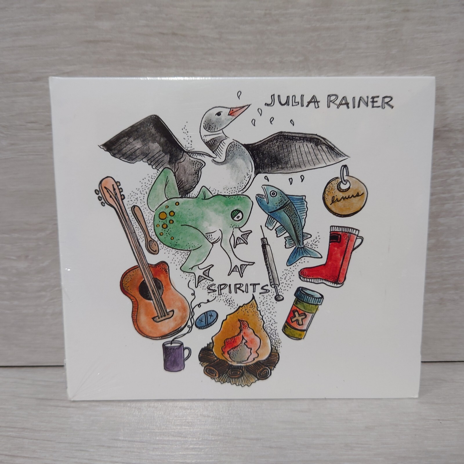 JULIA RAINER - SPIRITS (2017 CREEP RECORDS CD) BRAND NEW & SEALED Digipak