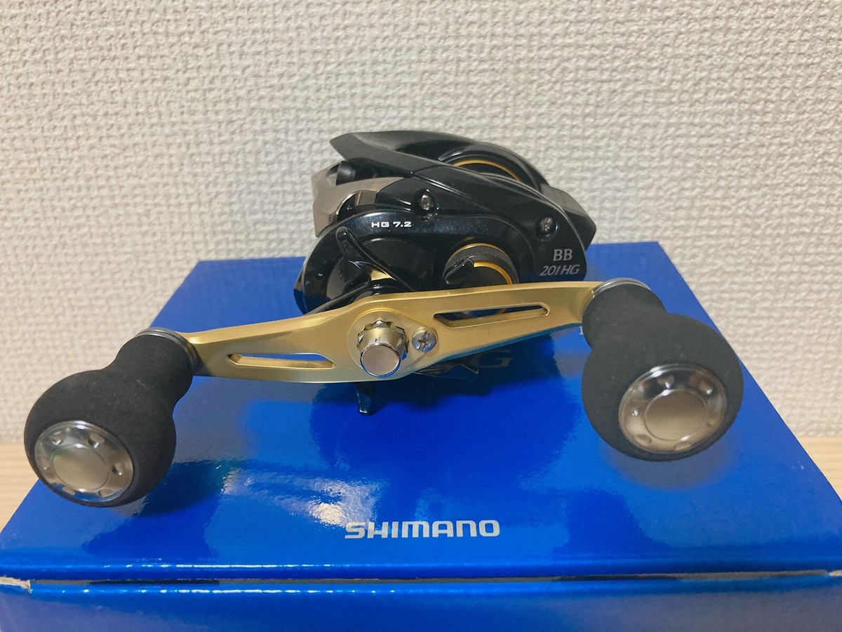 Baitcasting Reel 16 Grappler BB 201HG Left 7.2:1 Fishing Reel IN