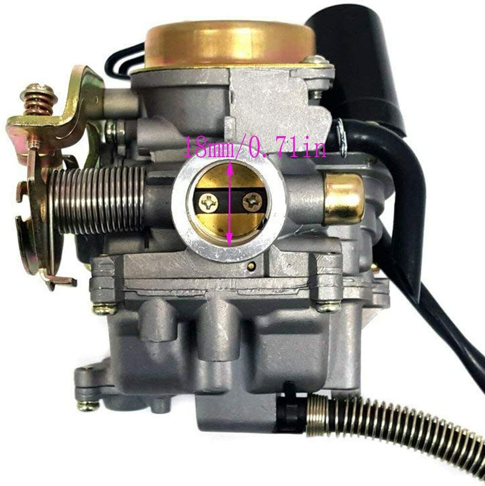GY6 Performance Carburetor 18MM for 80 49cc 50cc 4 Stroke GY6 Performance Carburetor 18MM for 80 49cc 50cc 4 Stroke