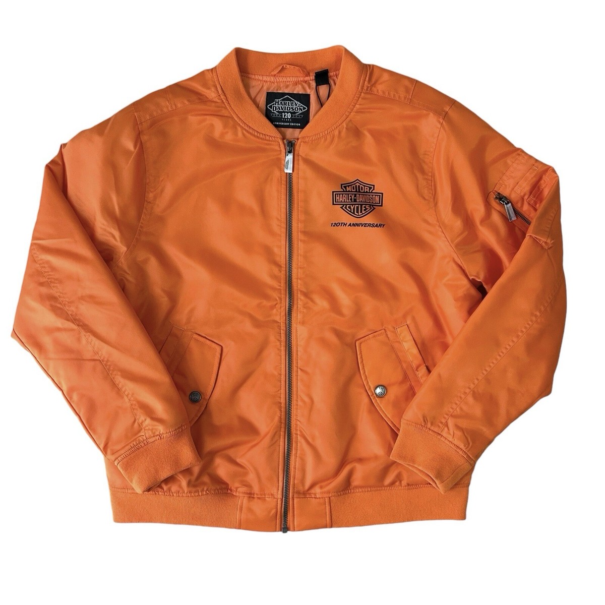 HARLEY-DAVIDSON スカジャン　超美品　ネイビーxオレンジ 90希少 HARLEY-DAVIDSON スカジャン 超美品 ネイビーxオレンジ 90希少 2025年