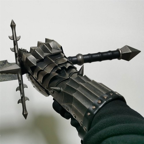 1:1 The Lord of the Rings Sauron Metal Steel Hand Armor Wearable Gloves Cosplay - Picture 14 of 24