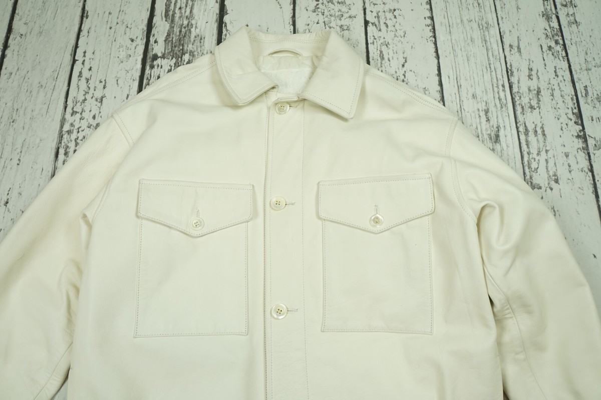Maison Martin Margiela X H&M Oversized White Leather