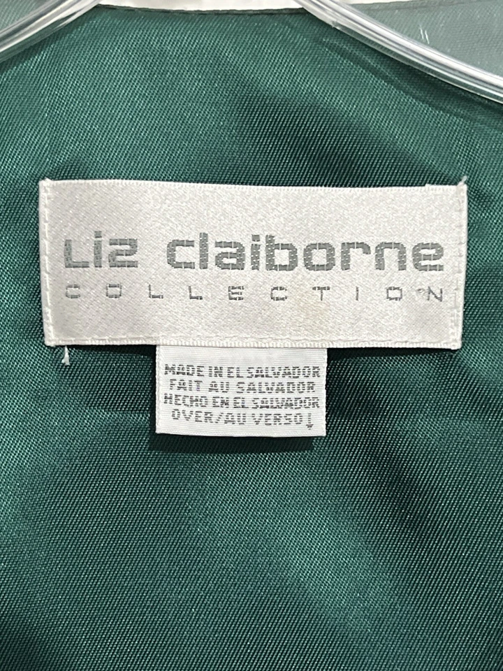 Chaleco vintage de terciopelo steampunk victoriano caprichoso cachemir verde talla 4 para mujer Foto 2 de 4