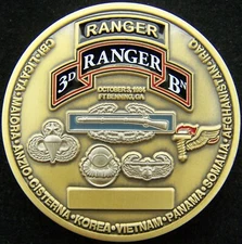 3rd Battalion 75th Ranger Regiment Challenge Coin