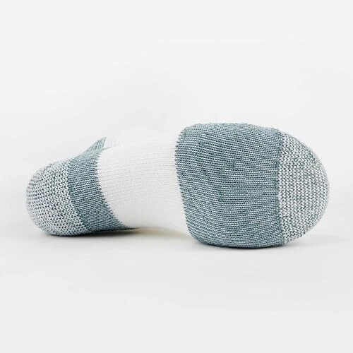 unisex adult Jmx Max Cushion Ankle Running Socks White/Grey Medium US - Image 3 of 4