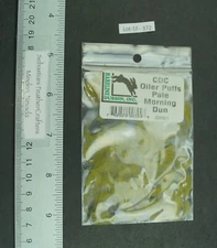 One Pack Hareline Pale Morning Dun CDC Oiler Puffs Lot-SF 372