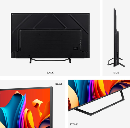 Hisense TV 43" QLED 4K 43A72NQ, Smart TV VIDAA U7, Dolby Vision, HDR 10+, Game M - Foto 6 di 12