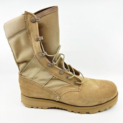 Belleville Army Combat Boot Hot Weather Tan Mens Extra Wide Made