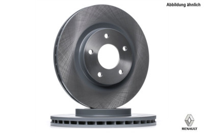 2x Original RENAULT 7701206673 Front Brake Discs Ø 305 mm AVANTIME ESPACE III