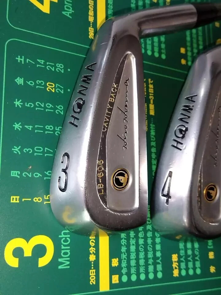 HONMA ゴルフ クラブ　LBー 606　3〜11 ビンテージ ゴルフクラブ HONMA] Golf Club LB-606 3-11 Vintage Golf Club USED Very