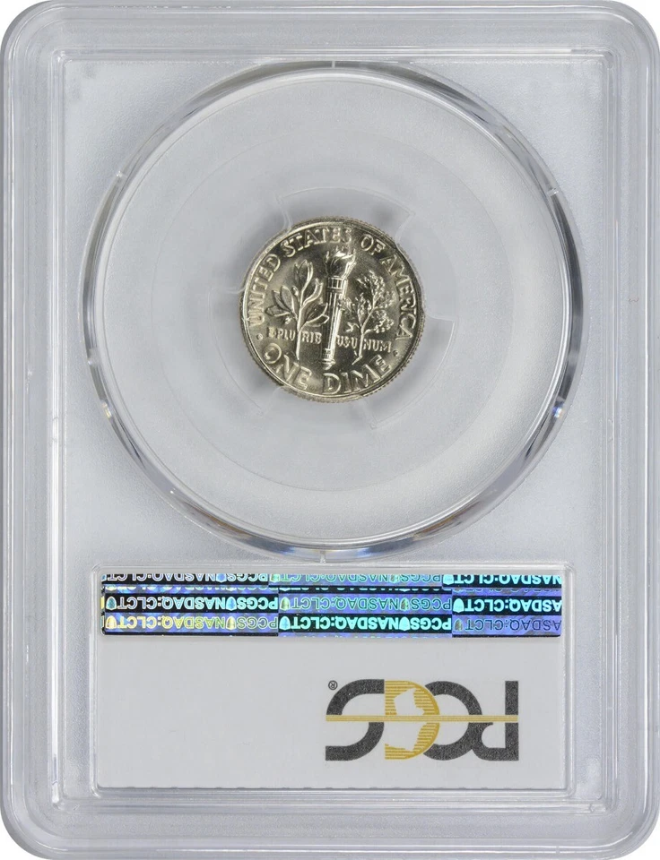 1996-W Roosevelt Dime MS66 PCGS - Image 2 of 2