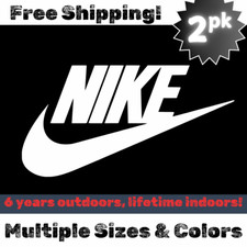2pk Nike Retro Logo Decal Sticker 4