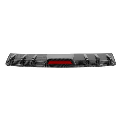 Carbon Fiber Rear Bumper Diffuser Splitter w/LED Tail Light For Toyota Corolla - Picture 13 of 20