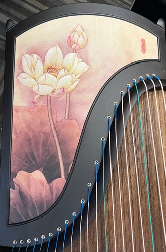 65" 21-String Guzheng by Tiger Sound (Chinese Zither Harp Instrument, Koto)