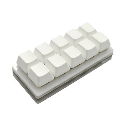 10 Keys Programmable Keyboard W/ Cable Macro keypad For Windows Linux Android k