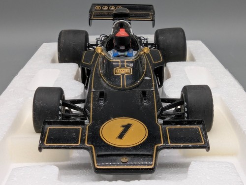 Maquetas de coches 1:18 tipo de coche Lotus Type 72E GP 1973 #1 Emerson Fittipaldi en embalaje original - Imagen 6 de 14