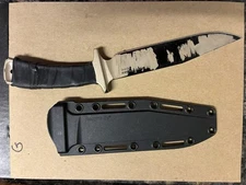 Cold Steel 52100 High Carbon Drop Forged Bowie Knife w/Secure-Ex Sheath