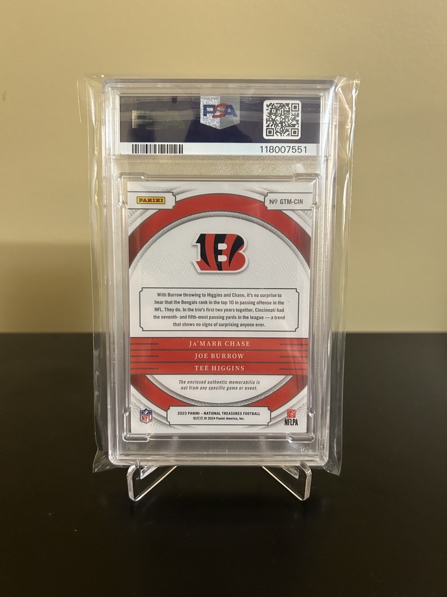 2023 Panini National Treasures - Nfl Gear Trio Materials Joe