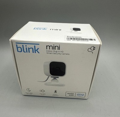 Blink Mini Indoor Plug-in Hd Smart Security Camera