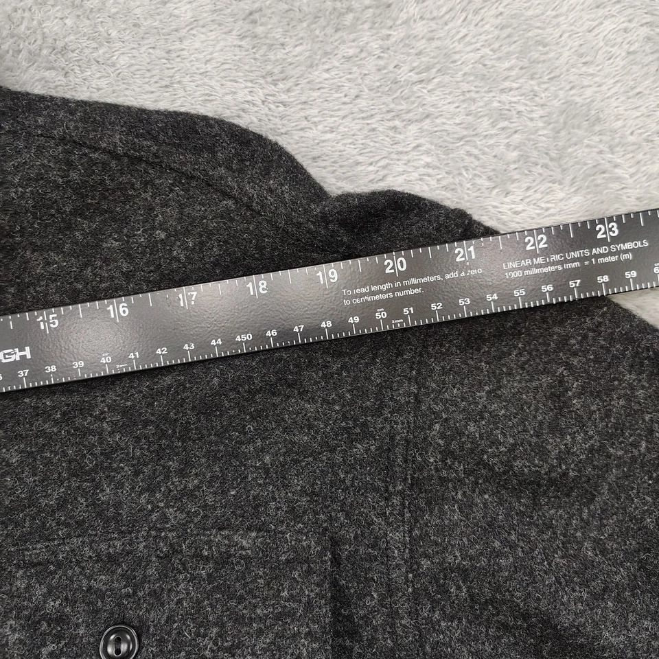 De Colección Ralph Lauren Cazadora L Exterior RLX Lana Medio Botón Gorpcore Difusa Acogedora Foto 4 de 4