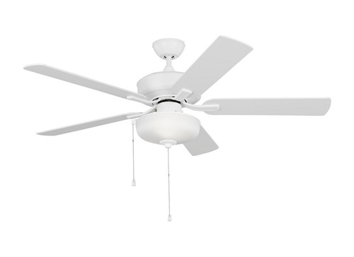 Matte White 52" Ceiling Fan from the Linden Collection