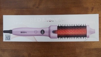 Cortex Beauty Infrared & Iionic 1.5'' Styling Brush PINK w/ Digital Display