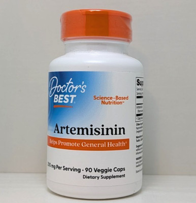 Doctors Best, Artemisinin 200 mg per serving, Non GMO 90 Vegetarian Caps VEGAN