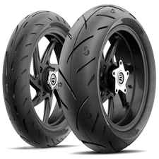 200/50-17 + 120/70-17 DIABLOS Motorcycle Tire SET - NEW (2 TIRES)