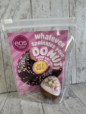 eos Micro Batch Chocolate Glazed Donut Shea Lip Balm Limited Edition New