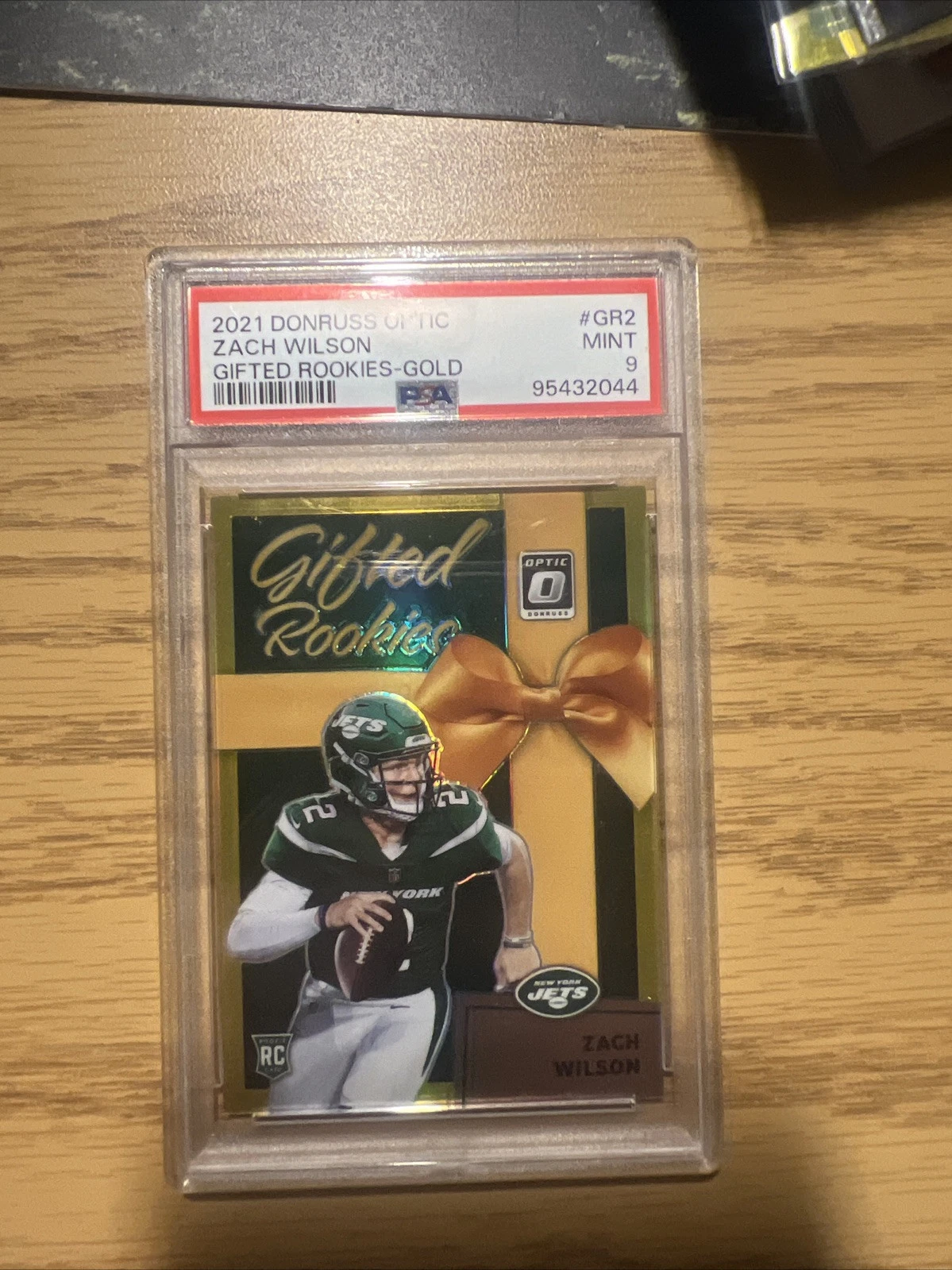 Zach Wilson Panini Donruss Optic Gifted Rookies #GR2 Gold