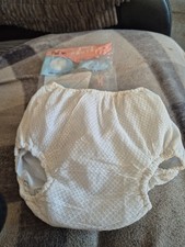 Vintage Nylon Covered Baby Pants .new.large