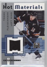 2005-06 Fleer Hot Prospects Hot Materials Tomas Fleischmann #HM-TF 2d8