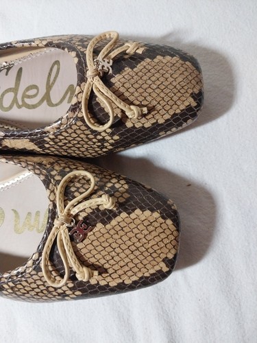 Sam Edelman Jillie Ballerinas Schlangenmuster Größe 7M NEU - Bild 13 von 13