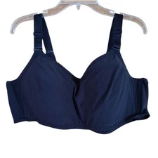 Torrid Active Wireless Wicking Sports Bra Black Size 46D