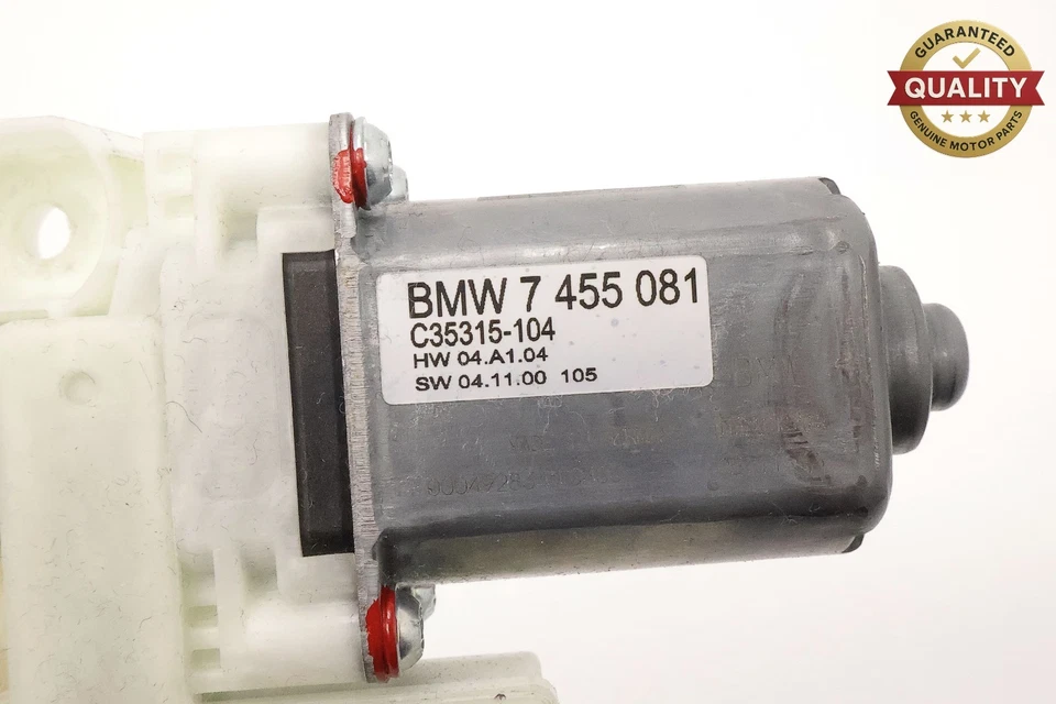 BMW 540I G30 2017-2023 puerta delantera derecha ventana regulador motor OEM 7455081 Foto 3 de 3