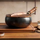 Unique Big Belly Iron Pot Uncoated Handcrafted Frying Pan for Delicious Meals