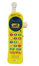 1992 Talk-A-Lot Animated Electronic Talking Toy Cell Phone, it WORKS SEE VIDEO